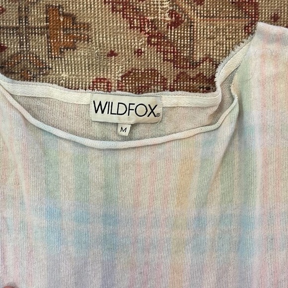 Wildfox Pastel Summer Plaid Sweater in Multi medium - Picture 4 of 6